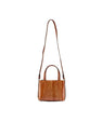 Brown Lily Ostrich Leather Shoulder Bag Bellabags Bellabags