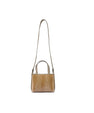 Nude Lily Ostrich Leather Shoulder Bag Bellabags Bellabags