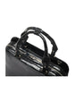 Black Lexington Crocodile Leather Business Bag Bellabags Bellabags