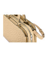 Beige Lexington Ostrich Leather Business Bag Bellabags Bellabags
