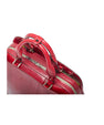 Red Lexington Ostrich Leather Business Bag Bellabags Bellabags