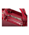 Red Lexington Ostrich Leather Business Bag Bellabags Bellabags