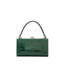 Green Libby Crocodile Leather Evening Bag Bellabags Bellabags
