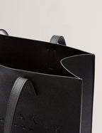 SOOCON: Crosshatch Large Icon Bag Black