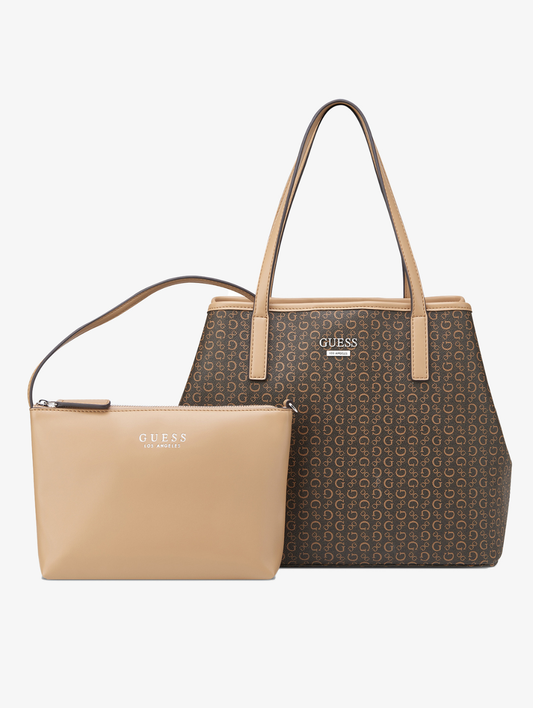 Portini Trap Tote Bag - Brown