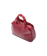 Red Lexington Ostrich Leather Business Bag Bellabags Bellabags