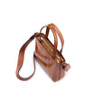 Brown Lily Ostrich Leather Shoulder Bag Bellabags Bellabags
