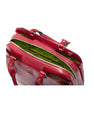 Red Lexington Ostrich Leather Business Bag Bellabags Bellabags