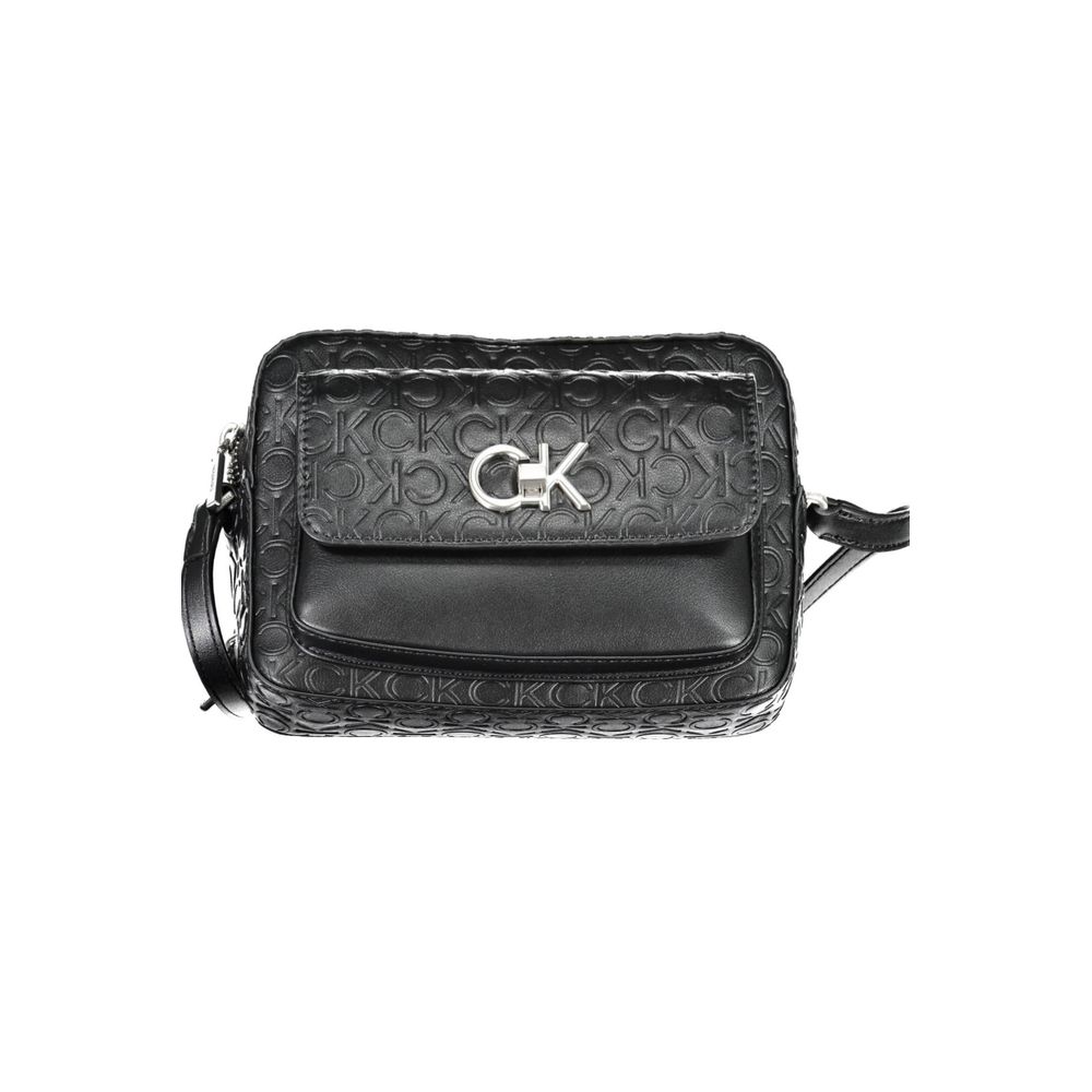 Calvin Klein Black Polyester Women's Shoulder Bag Calvin Klein Xosier