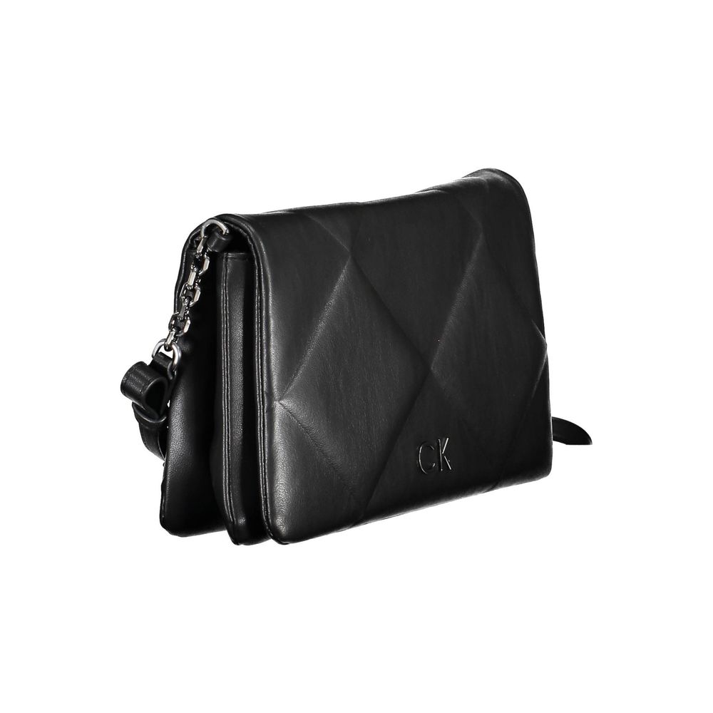 Calvin Klein Black Polyester Women Shoulder Bag Calvin Klein Xosier