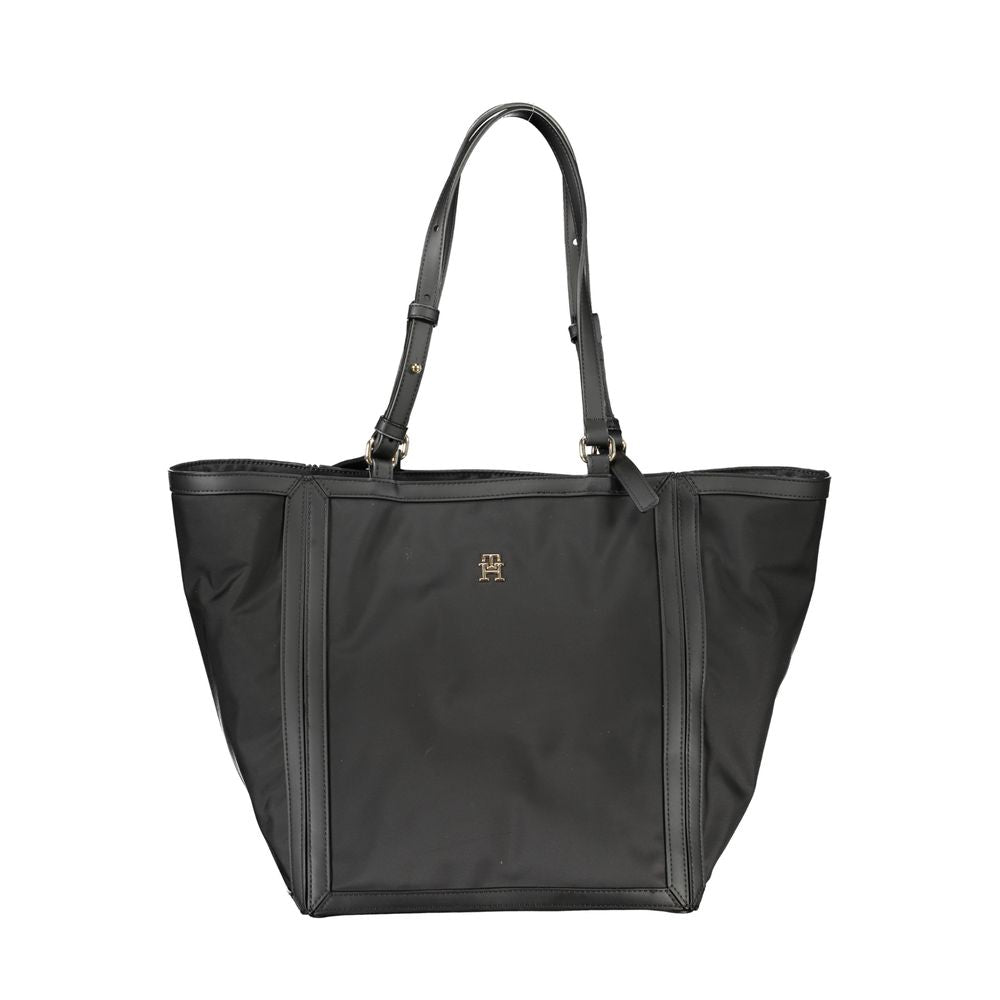 Tommy Hilfiger Black Polyester Women Handbag Tommy Hilfiger Xosier