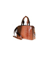 Brown Lexington Ostrich Leather Business Bag Bellabags Bellabags