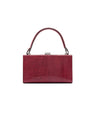 Red Libby Ostrich Leather Evening Bag Bellabags Bellabags