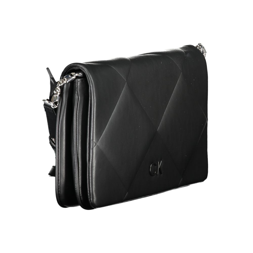 Calvin Klein Black Polyurethane Women Handbag Calvin Klein Xosier