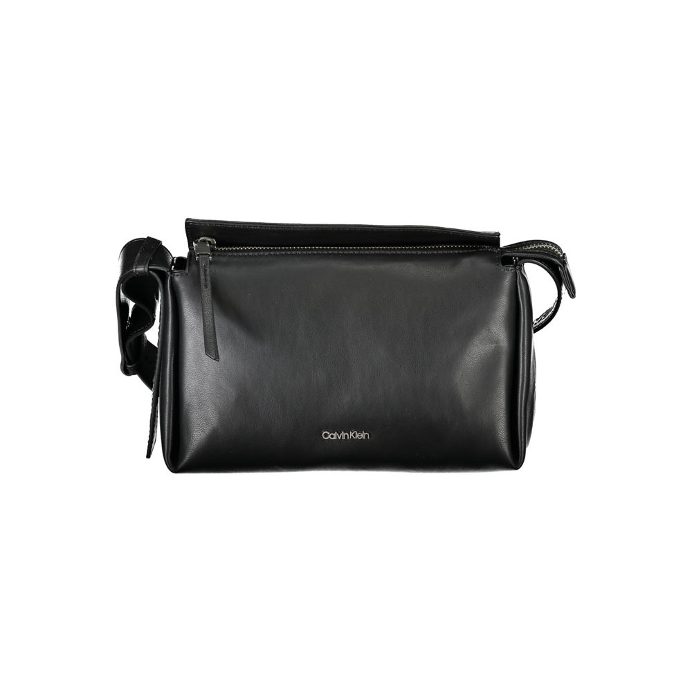 Calvin Klein Black Polyester Women Shoulder Bag Calvin Klein Xosier