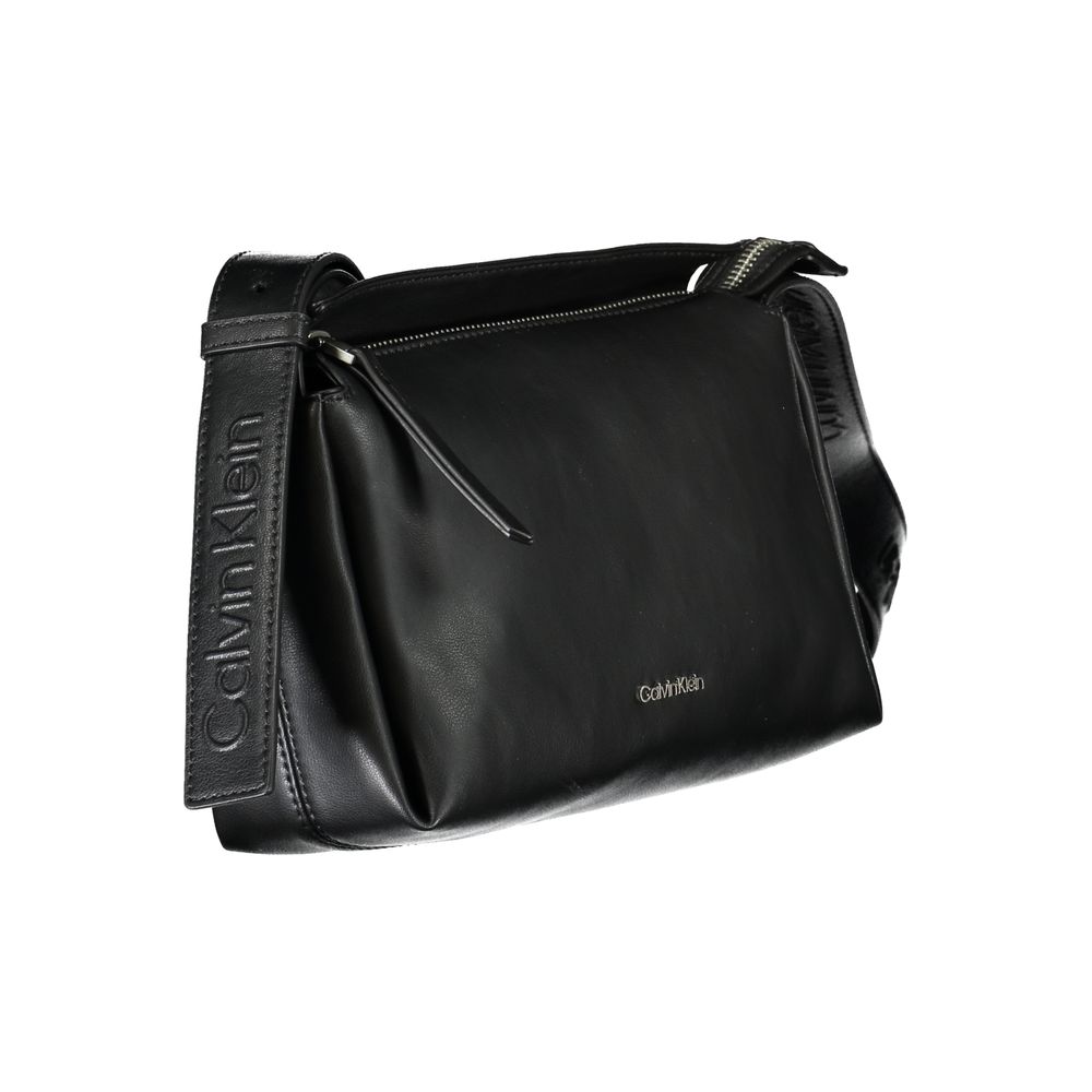 Calvin Klein Black Polyester Women Shoulder Bag Calvin Klein Xosier