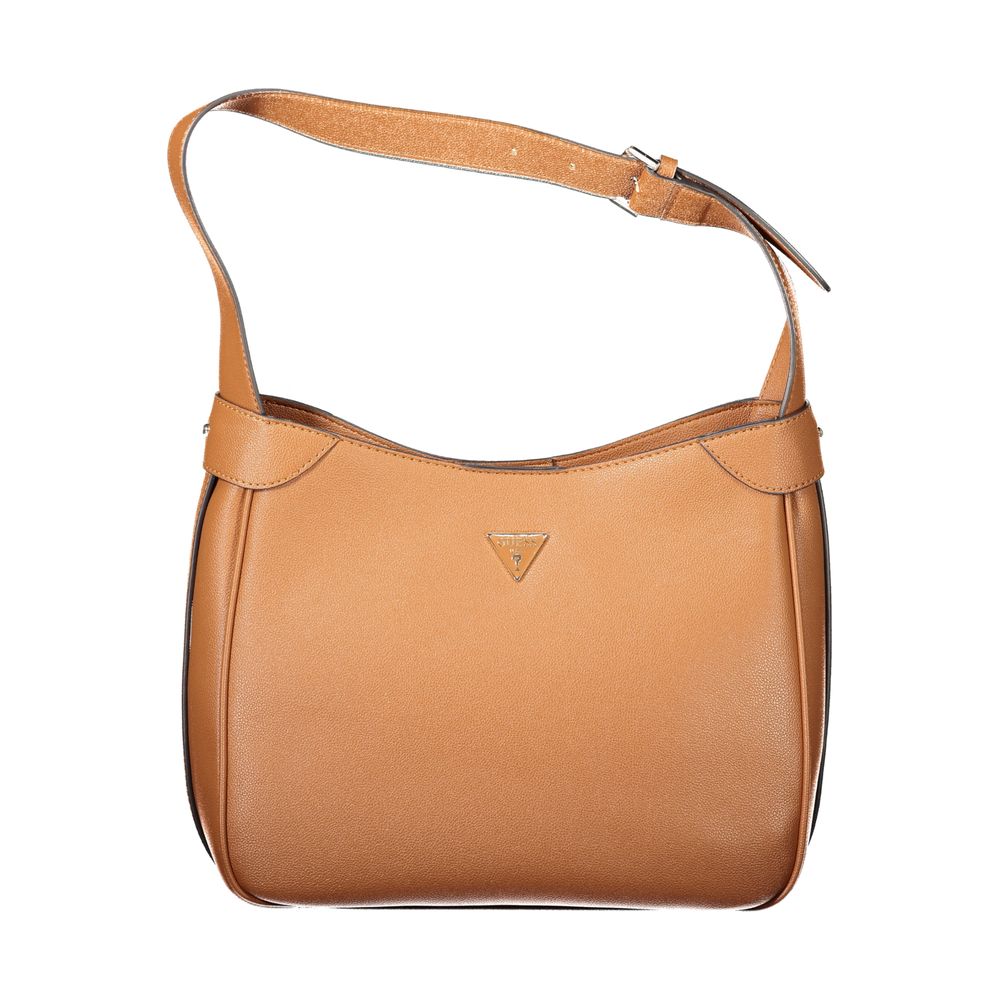 Guess Jeans Marrone Poliuretano Women Handbag Guess Jeans Xosier