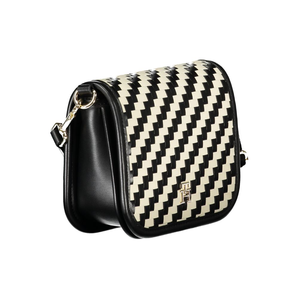 Tommy Hilfiger Black Polyurethane Women Handbag Tommy Hilfiger Xosier