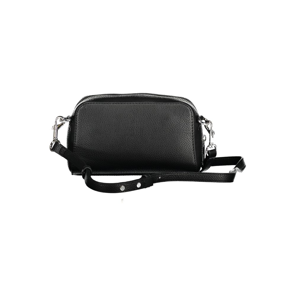 Tommy Hilfiger Nero Poliuretano Woman Shoulder Bag Tommy Hilfiger Xosier