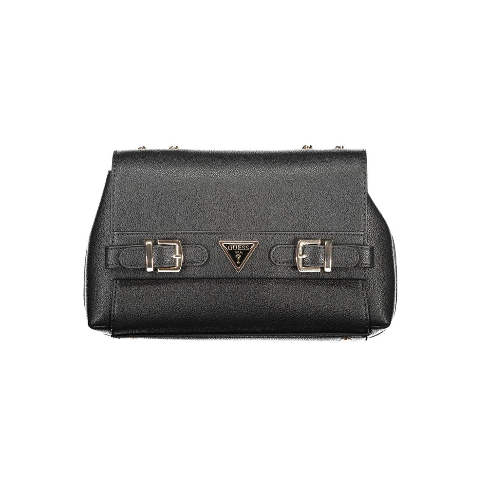 Guess Jeans Black Polyurethane Women Handbag Guess Jeans Xosier