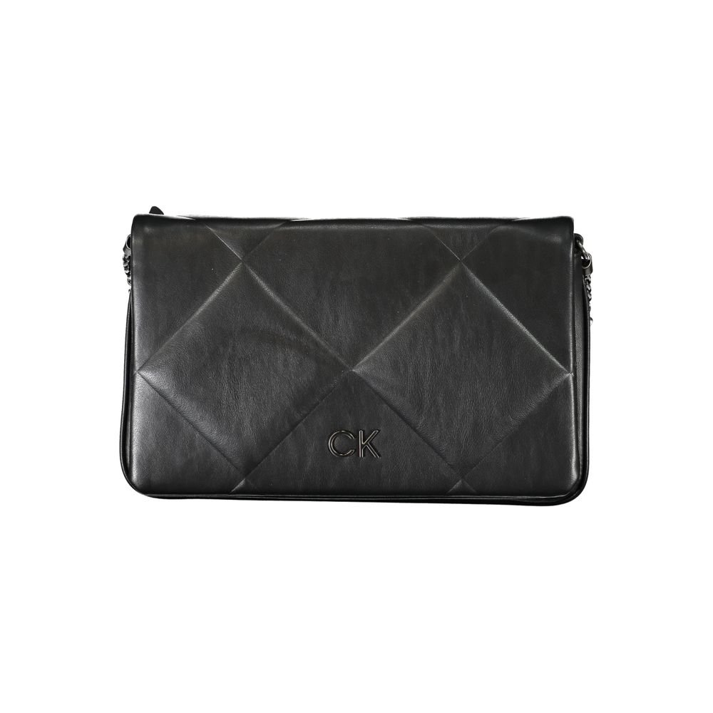Calvin Klein Black Polyester Women Shoulder Bag Calvin Klein Xosier