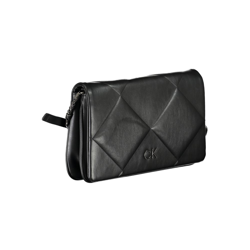 Calvin Klein Black Polyester Women Shoulder Bag Calvin Klein Xosier
