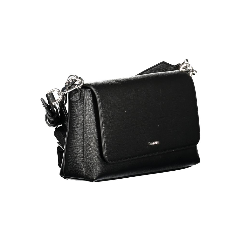 Calvin Klein Black Polyurethane Women's Handbag Calvin Klein Xosier