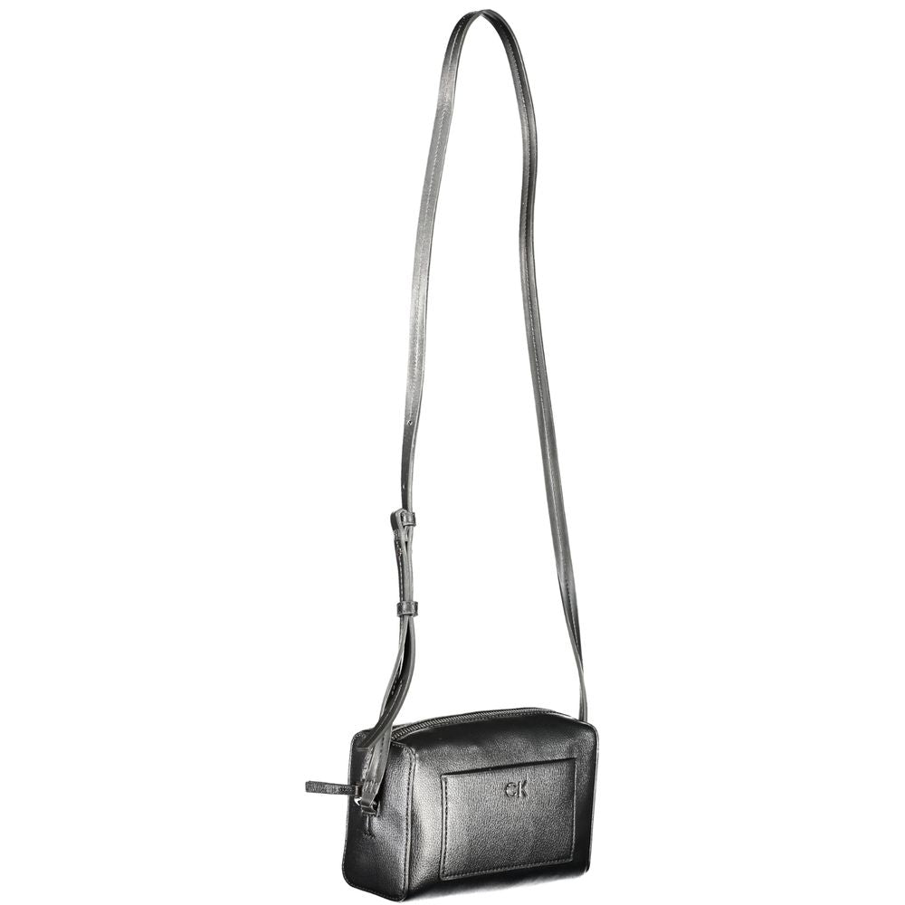 Calvin Klein Black Polyester Women Shoulder Bag Calvin Klein Xosier