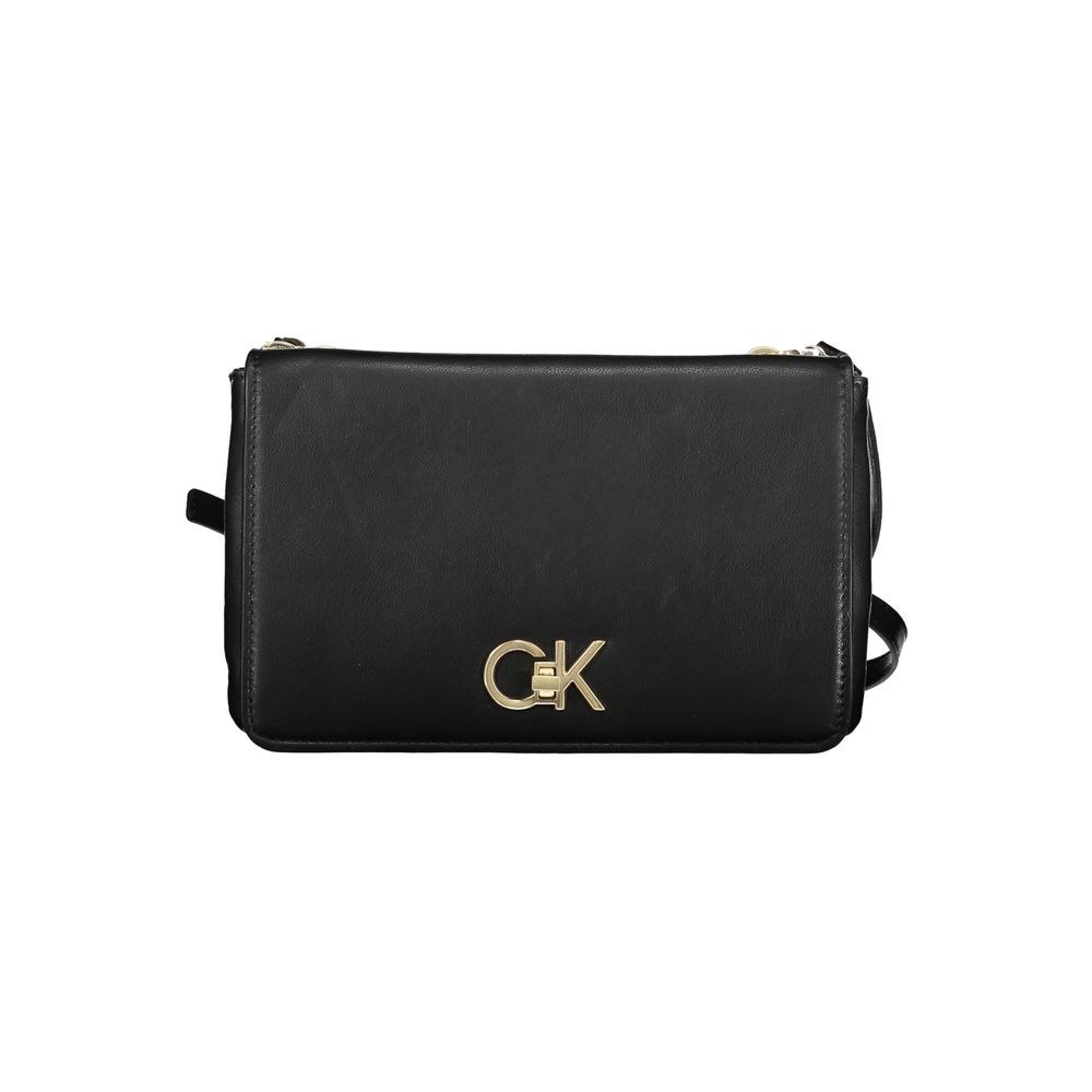 Calvin Klein Black Polyester Women's Shoulder Bag Calvin Klein Xosier