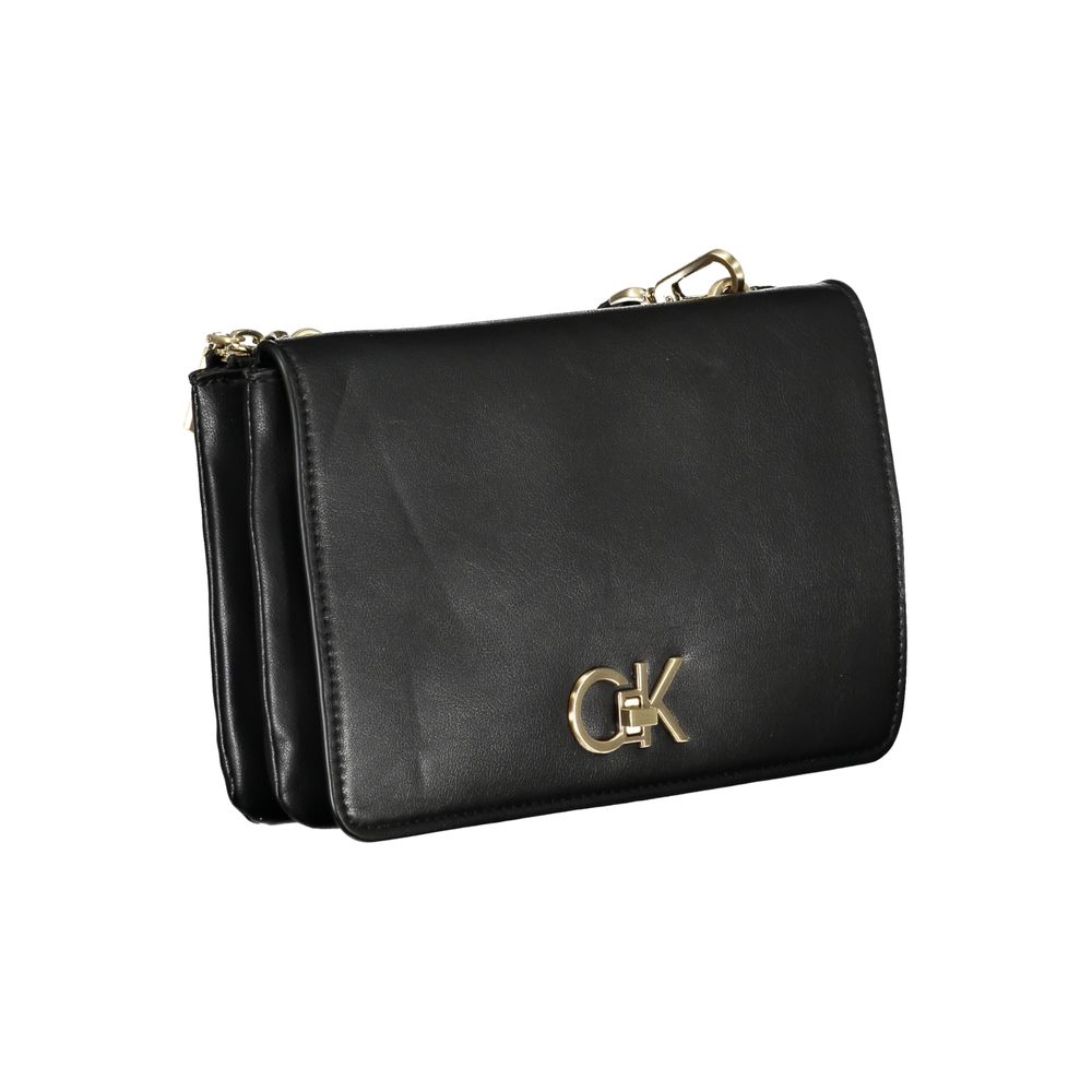 Calvin Klein Black Polyester Women's Shoulder Bag Calvin Klein Xosier