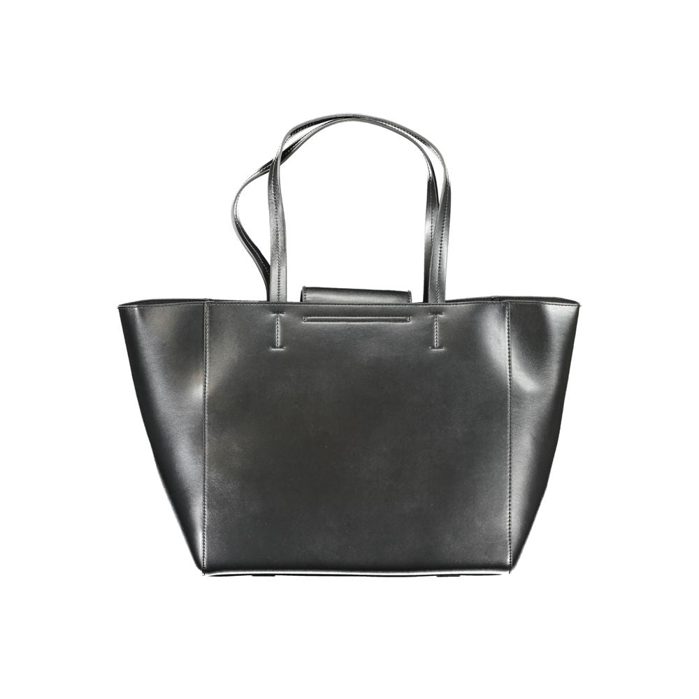 Calvin Klein Black Recycled Polyester Women Handbag Calvin Klein Xosier