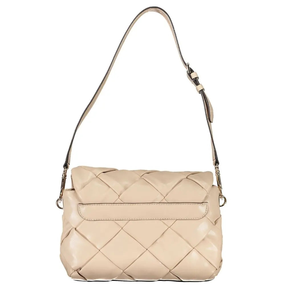 Guess Jeans Rosa Poliuretano Women Backpack Guess Jeans