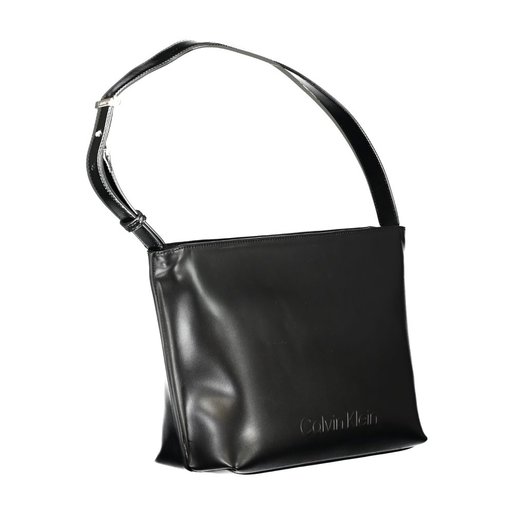 Calvin Klein Black Polyester Women Shoulder Bag Calvin Klein Xosier