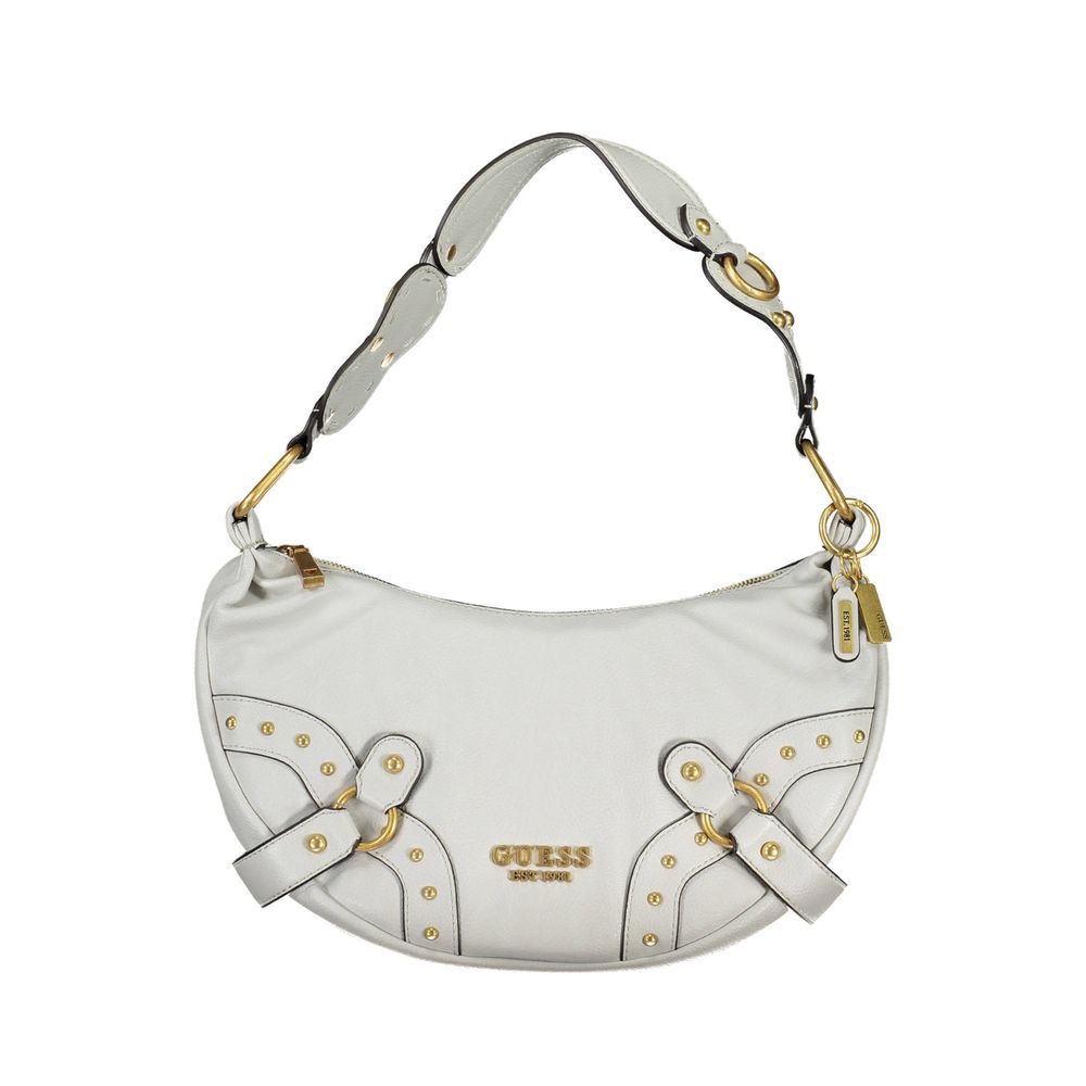 Guess Jeans Grigio Polyurethane Women Shoulder Bag Guess Jeans Xosier