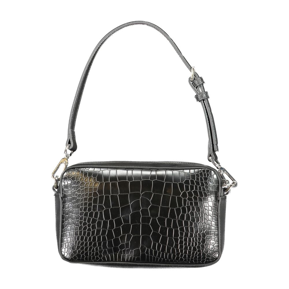 Calvin Klein Nero Poliuretano Donna Borsa Calvin Klein Xosier