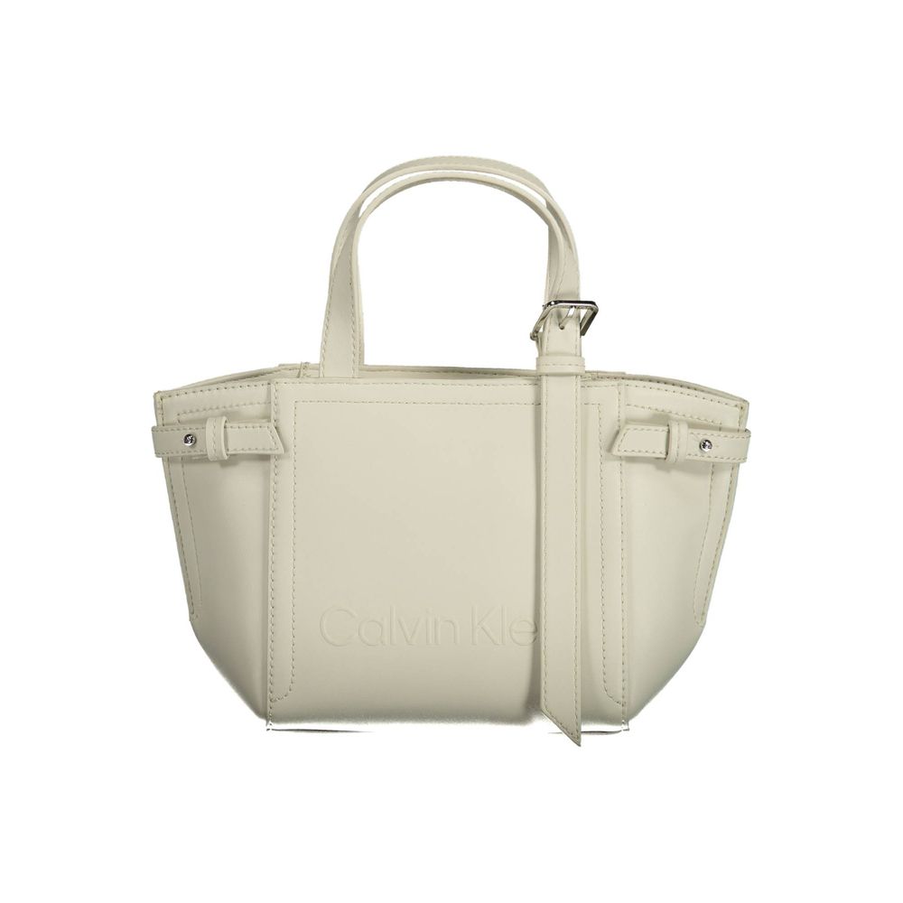 Calvin Klein Bianco Polyester Women Handbag Calvin Klein Xosier