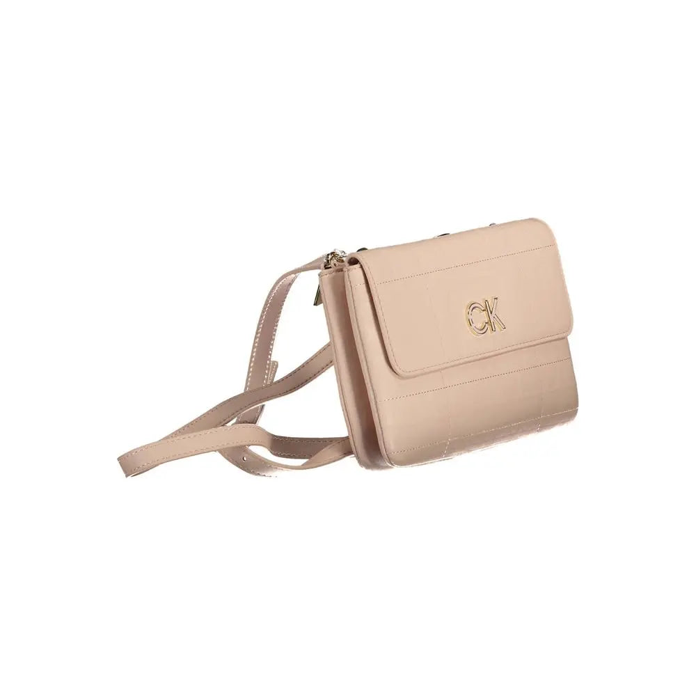 Calvin Klein Rosa Polyurethane Women Handbag Calvin Klein