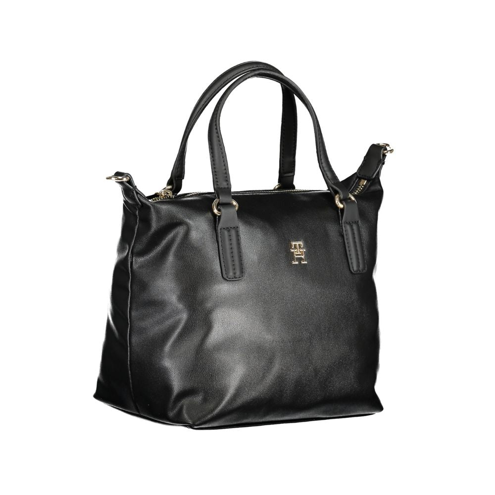 Tommy Hilfiger Nero Poliestere Woman Handbag Tommy Hilfiger Xosier