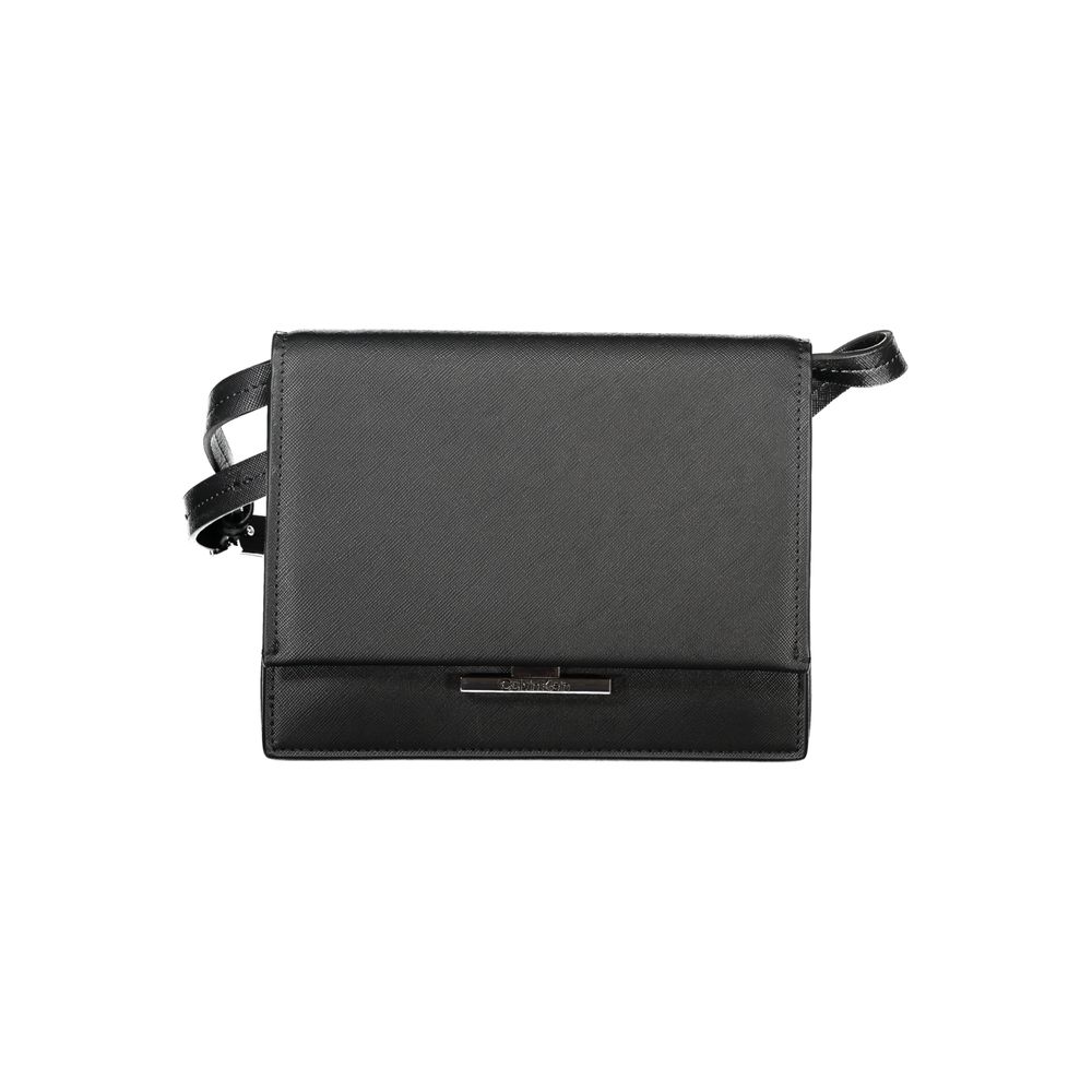 Calvin Klein Nero Poliuretano Woman Shoulder Bag Calvin Klein Xosier