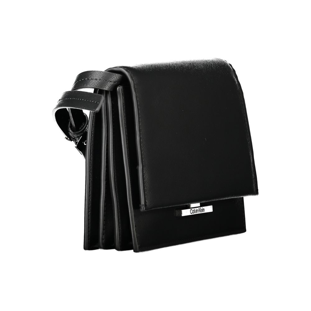 Calvin Klein Nero Poliuretano Woman Shoulder Bag Calvin Klein Xosier