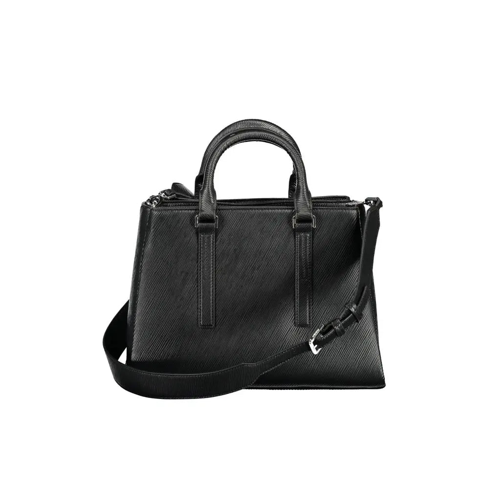 Calvin Klein Nero Poliestere Women Handbag Calvin Klein