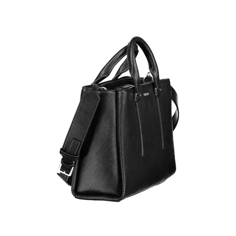 Calvin Klein Nero Poliestere Women Handbag Calvin Klein