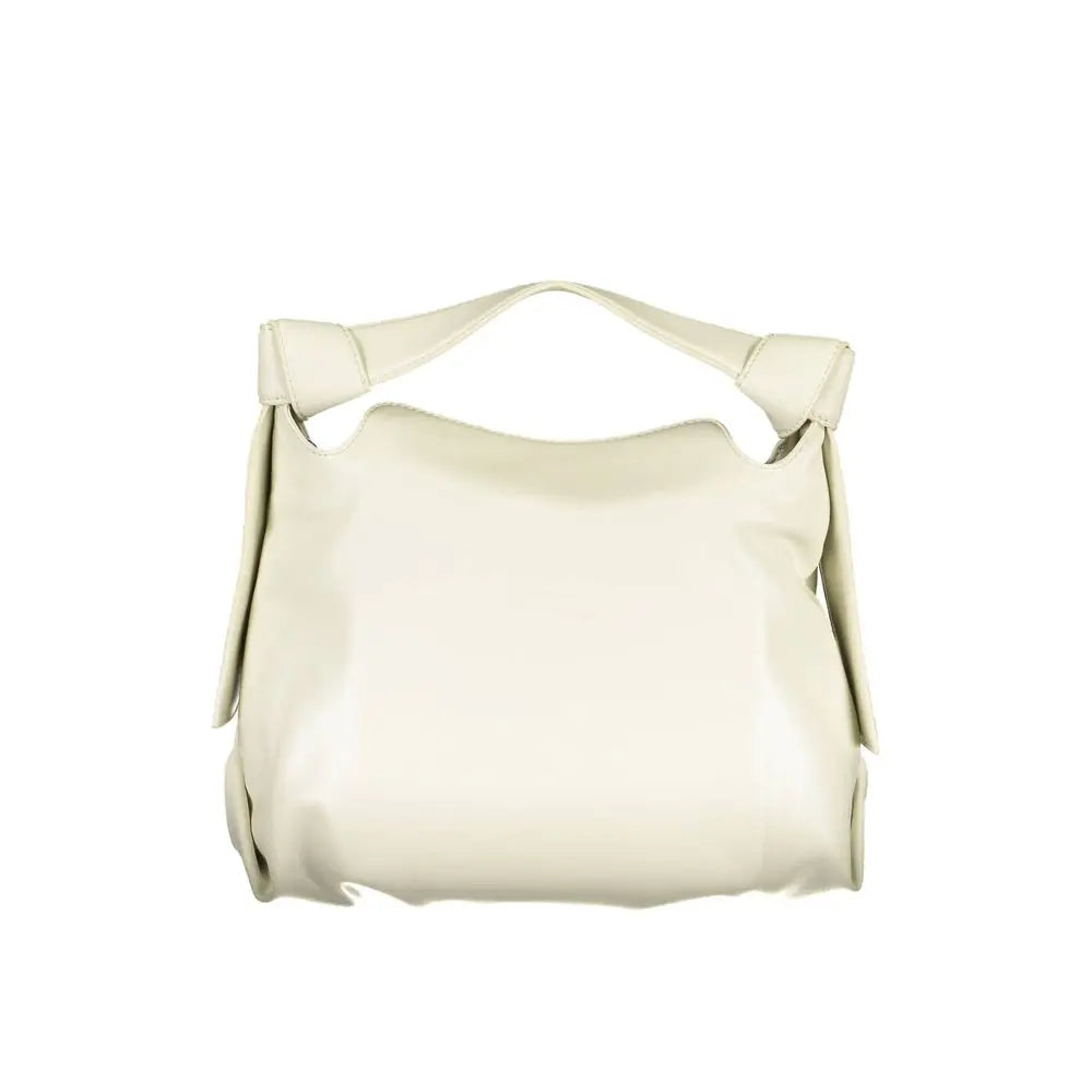 Calvin Klein Beige Polyester Women Handbag Calvin Klein