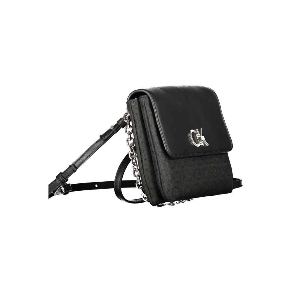 Calvin Klein Black Polyester Women Handbag Calvin Klein Xosier
