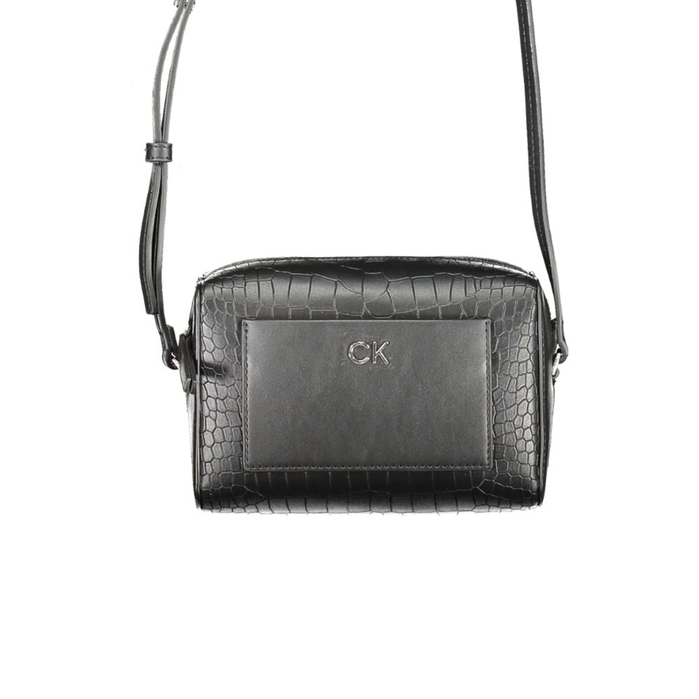 Calvin Klein Black Polyester Women Shoulder Bag Calvin Klein Xosier