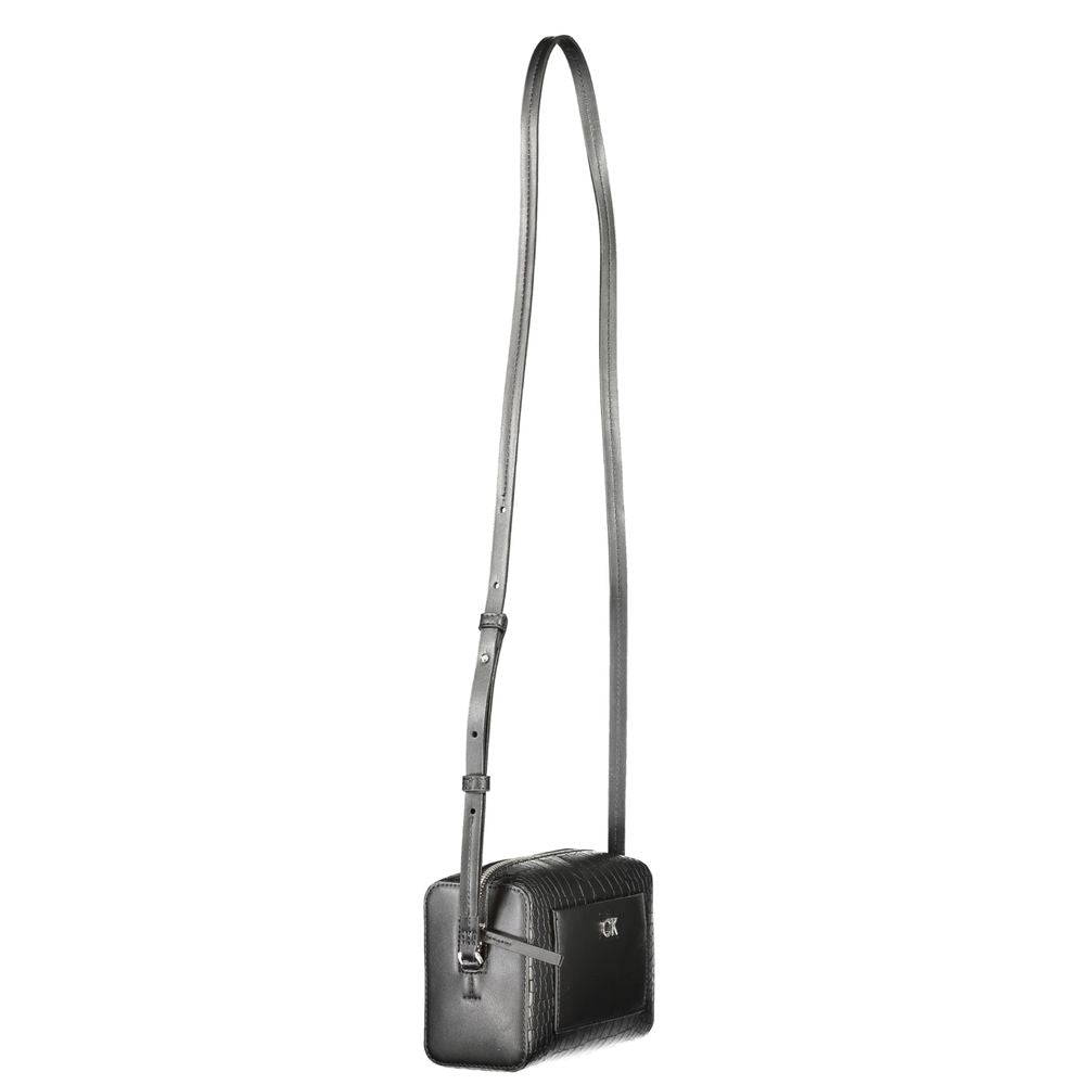 Calvin Klein Black Polyester Women Shoulder Bag Calvin Klein Xosier
