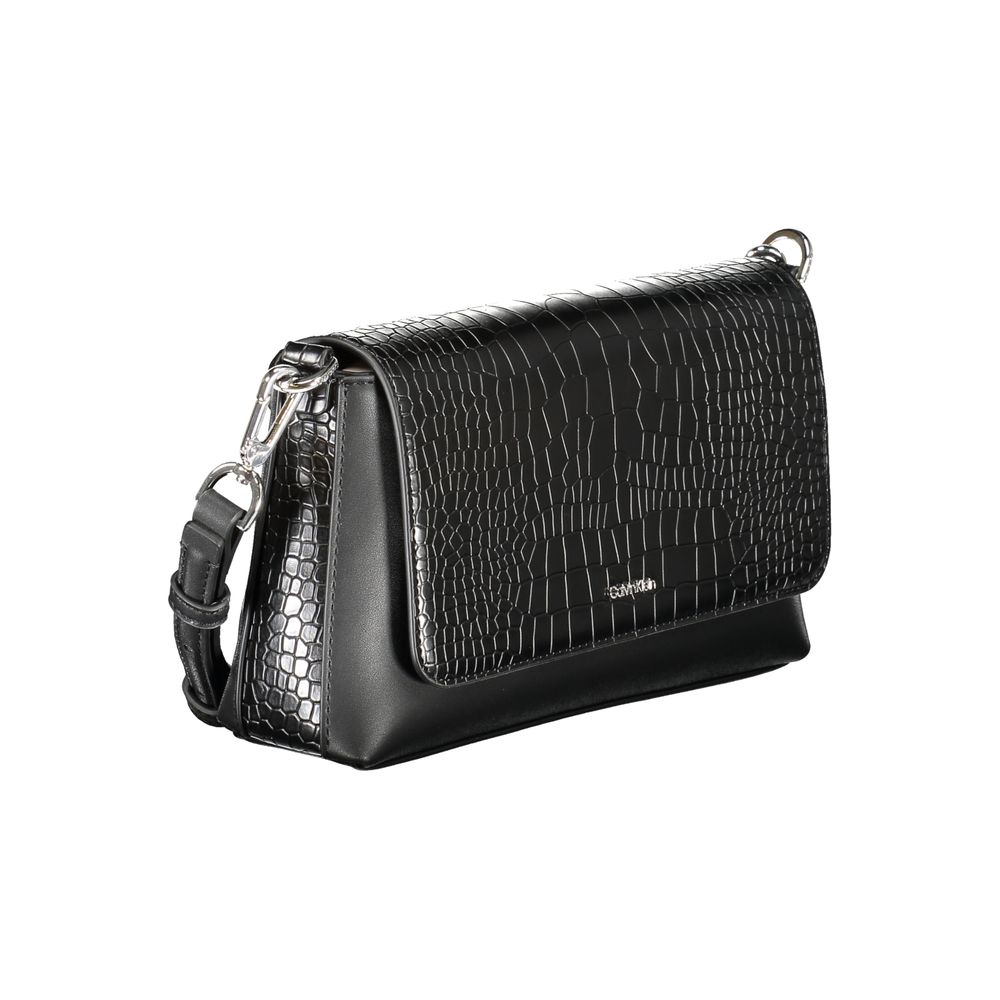 Calvin Klein Black Polyurethane Women Handbag Calvin Klein Xosier