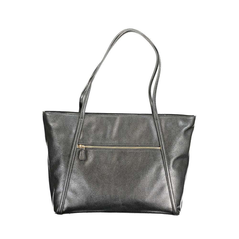 Guess Jeans Black Polyurethane Women Handbag Guess Jeans Xosier