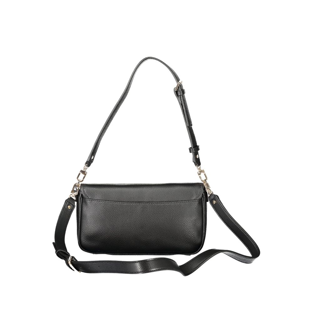 Guess Jeans Nero Poliuretano Women Handbag Guess Jeans Xosier