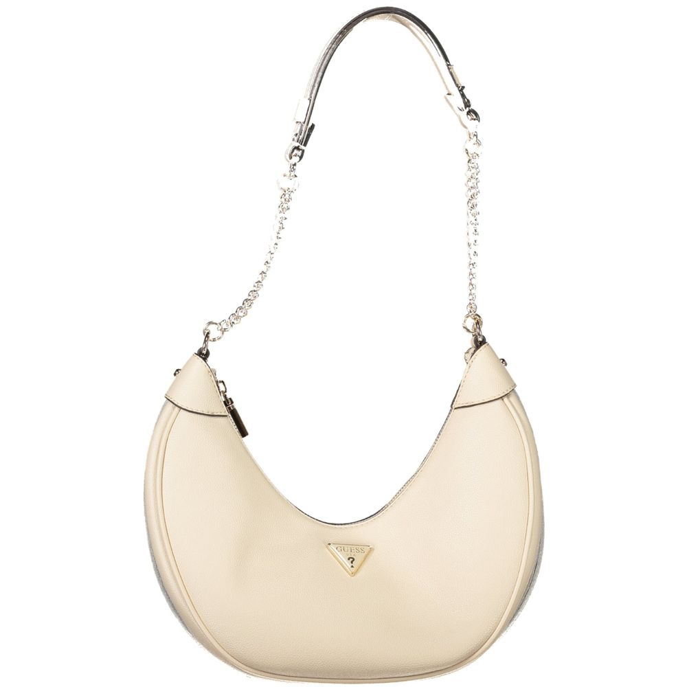Guess Jeans Beige Polyurethane Women Handbag Guess Jeans Xosier
